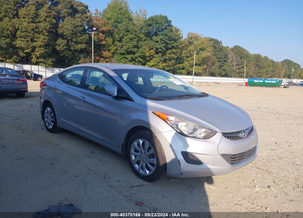 2012 HYUNDAI ELANTRA GLS VIN: 5NPDH4AE3CH118823