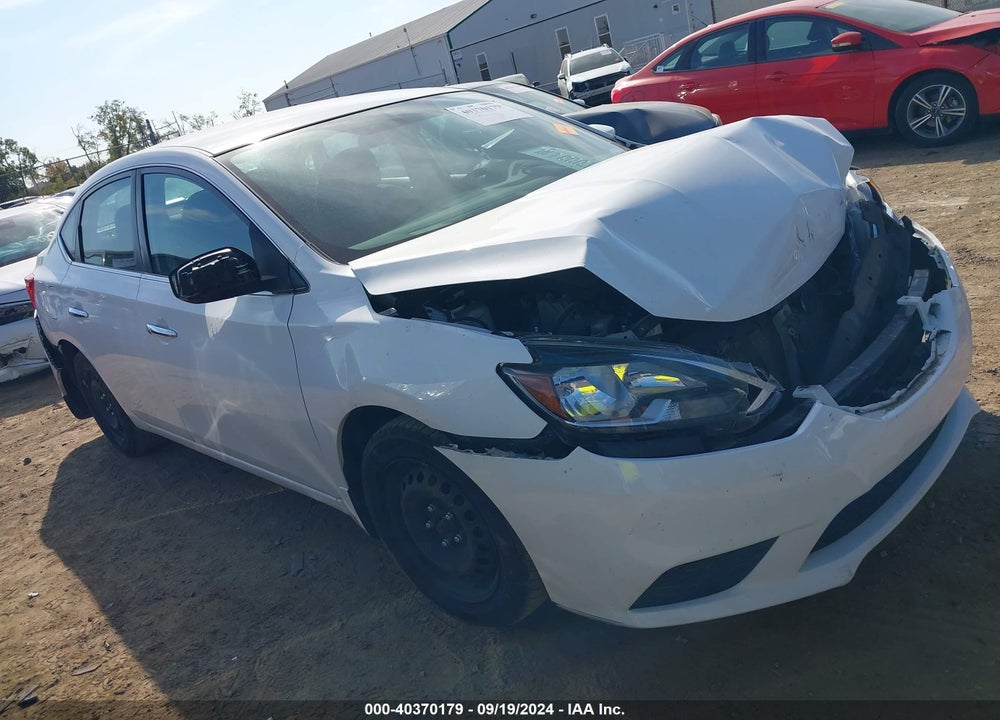 2017 NISSAN SENTRA S VIN: 3N1AB7AP6HY324481