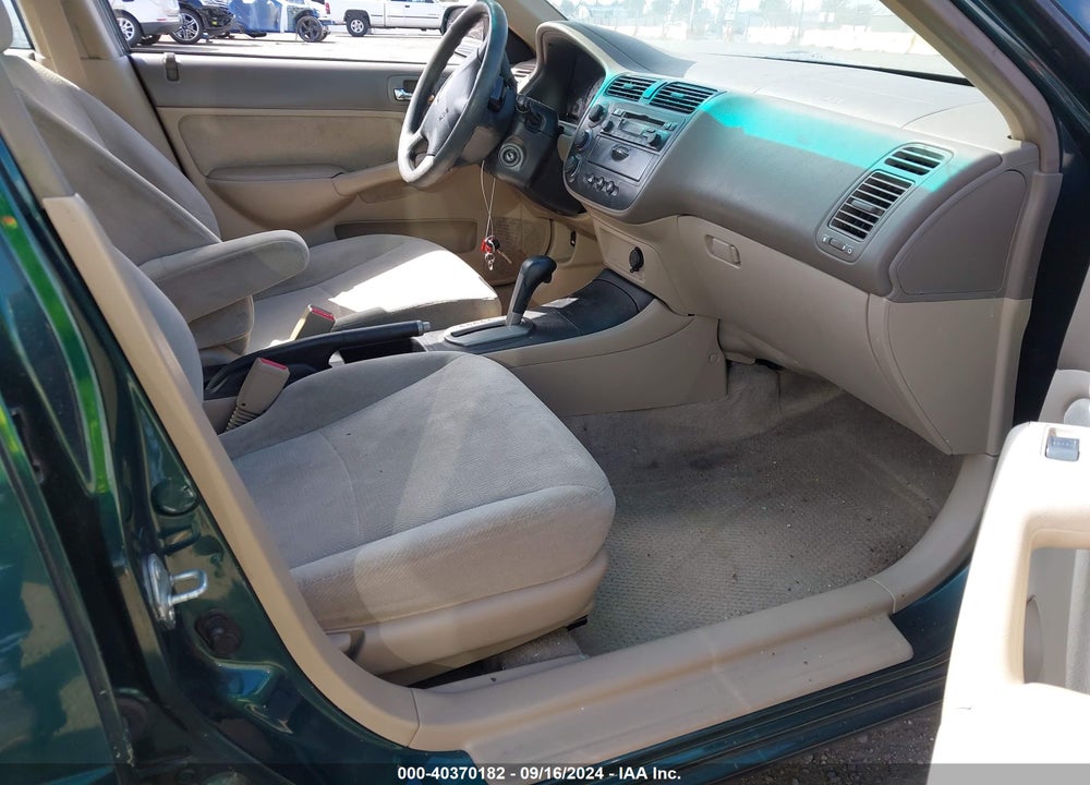 2002 HONDA CIVIC EX VIN: 2HGES26792H587217