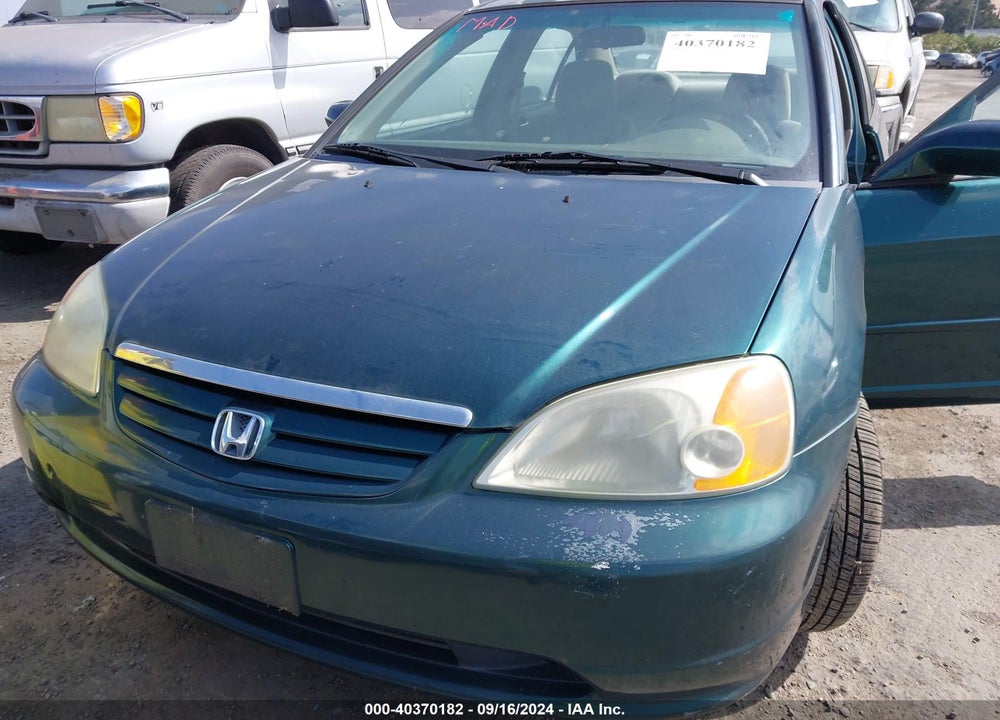 2002 HONDA CIVIC EX VIN: 2HGES26792H587217