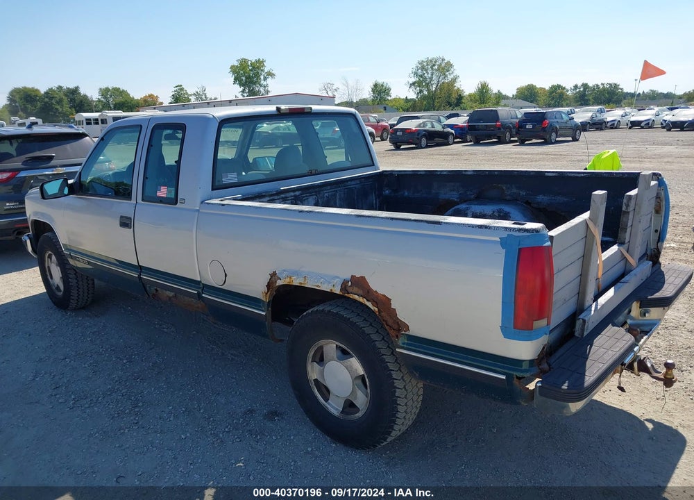 1997 CHEVROLET K1500 FLEETSIDE VIN: 2GCEK19R1V1236790