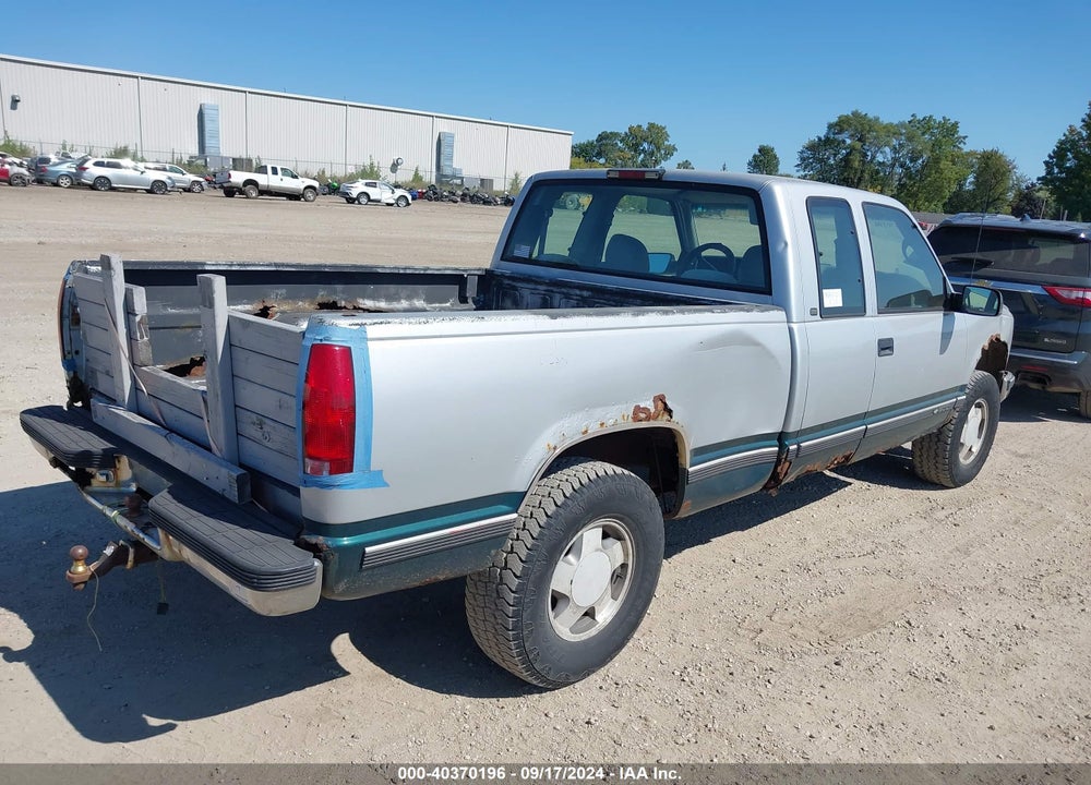 1997 CHEVROLET K1500 FLEETSIDE VIN: 2GCEK19R1V1236790