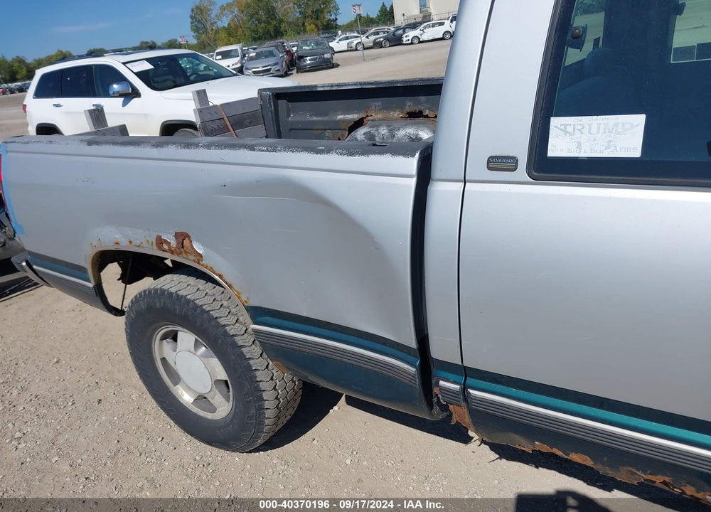 1997 CHEVROLET K1500 FLEETSIDE VIN: 2GCEK19R1V1236790