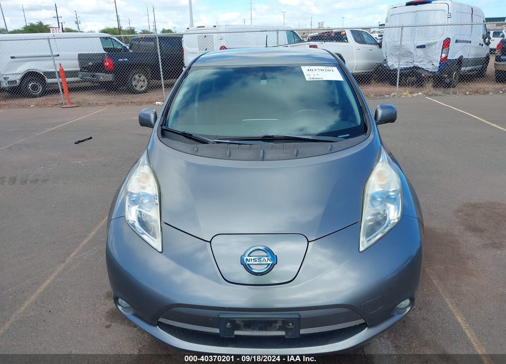 2015 NISSAN LEAF SV VIN: 1N4AZ0CP1FC307001