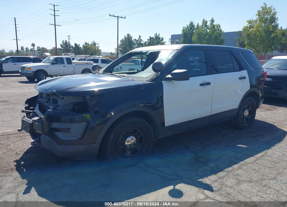 2016 FORD UTILITY POLICE INTERCEPTOR VIN: 1FM5K8AR0GGC36740