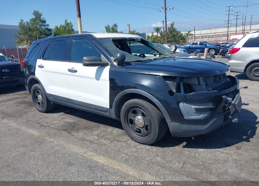 2016 FORD UTILITY POLICE INTERCEPTOR VIN: 1FM5K8AR0GGC36740