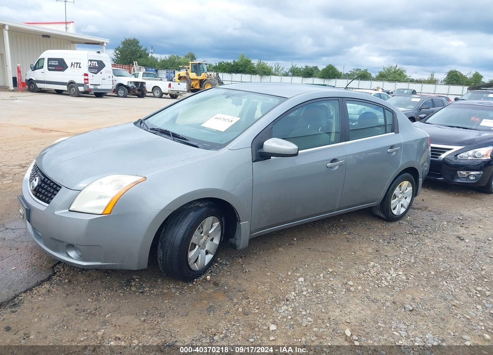 2008 NISSAN SENTRA 2.0 VIN: 3N1AB61E38L674821