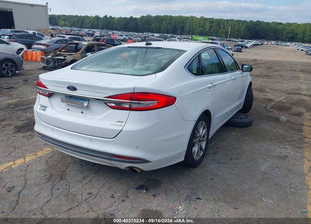 2017 FORD FUSION SE VIN: 3FA6P0HD8HR328121
