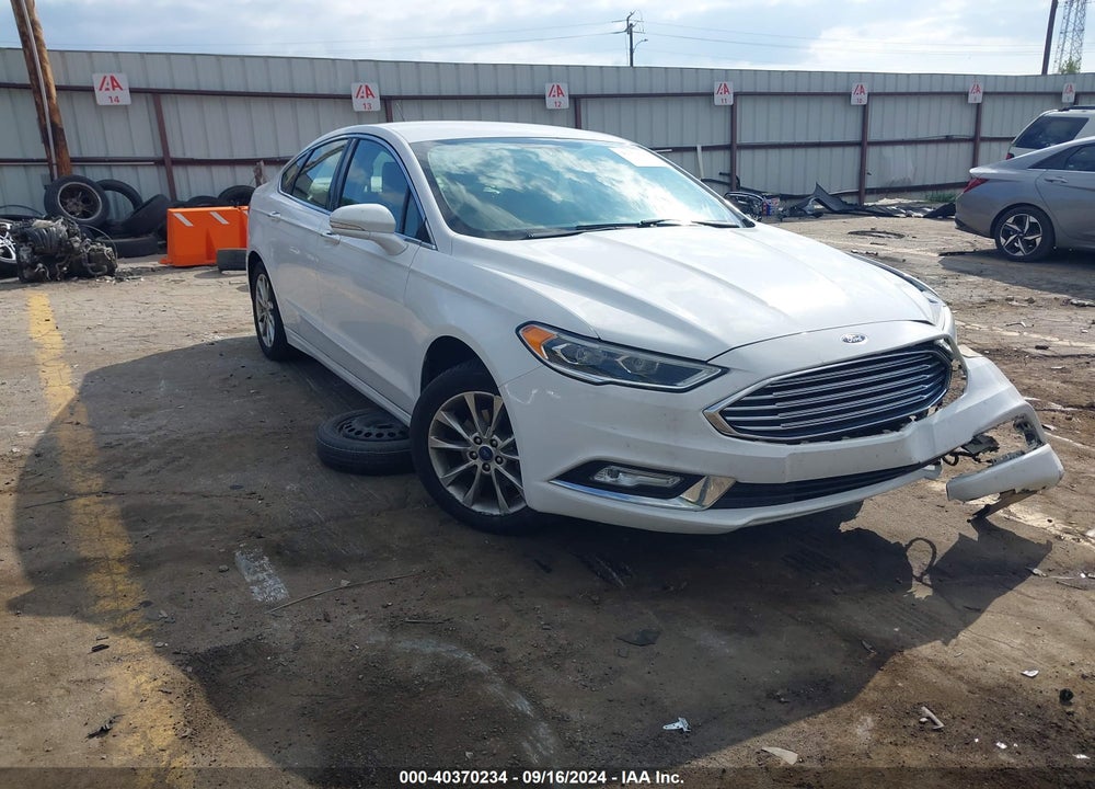 2017 FORD FUSION SE VIN: 3FA6P0HD8HR328121