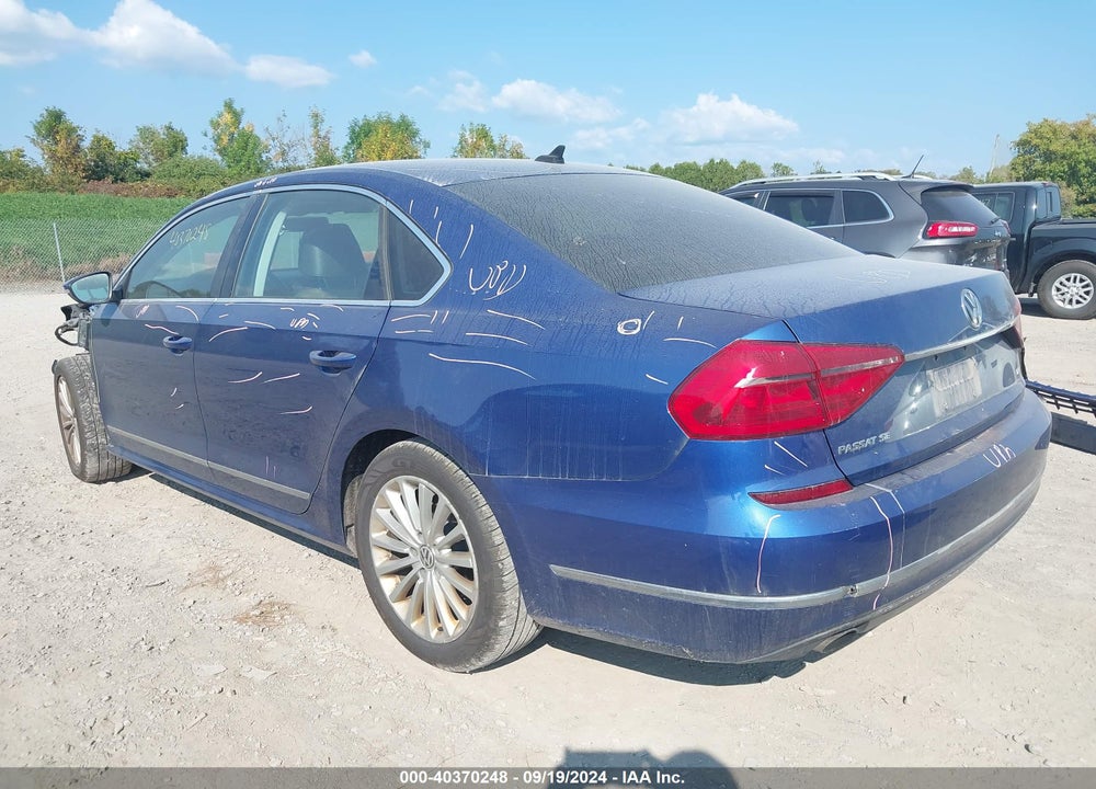 2016 VOLKSWAGEN PASSAT 1.8T SE VIN: 1VWBT7A33GC012070