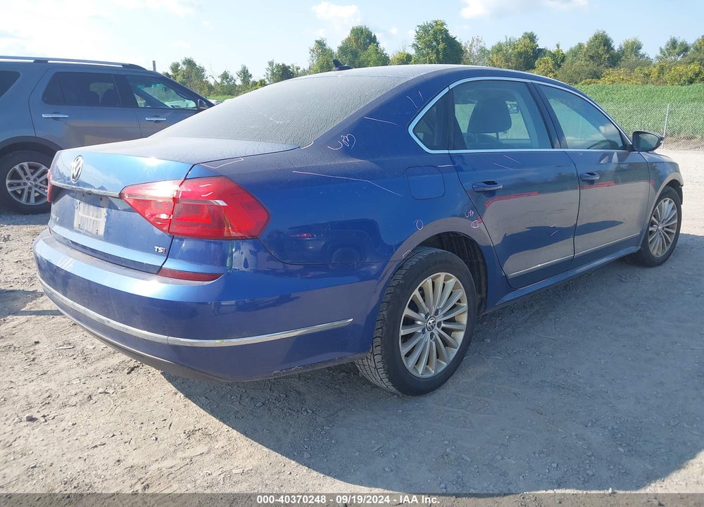 2016 VOLKSWAGEN PASSAT 1.8T SE VIN: 1VWBT7A33GC012070