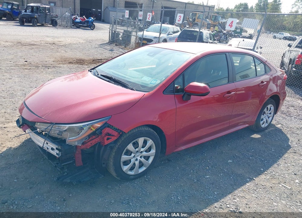 2020 TOYOTA COROLLA LE VIN: JTDEPRAE8LJ037134