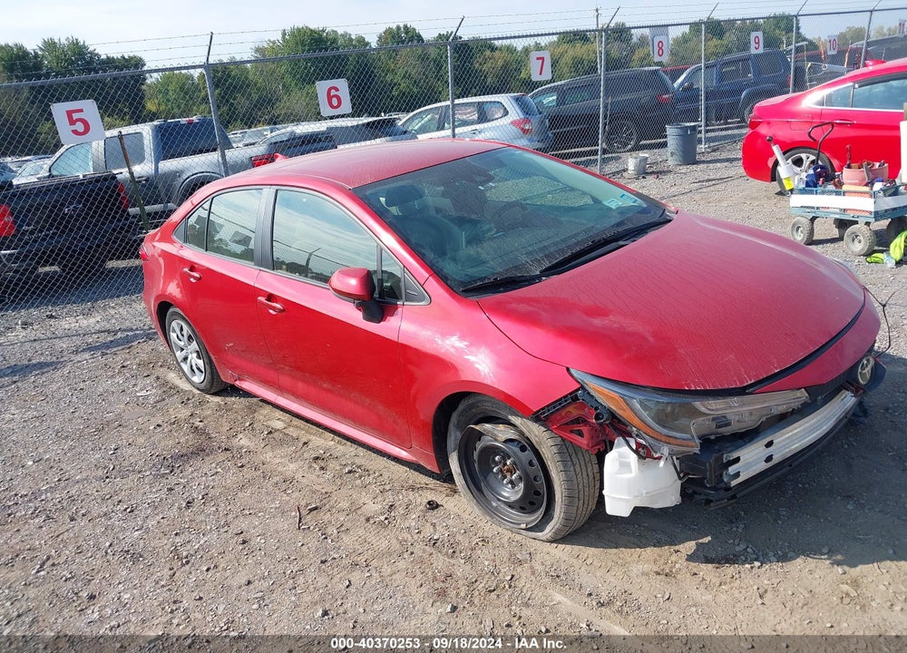 2020 TOYOTA COROLLA LE VIN: JTDEPRAE8LJ037134