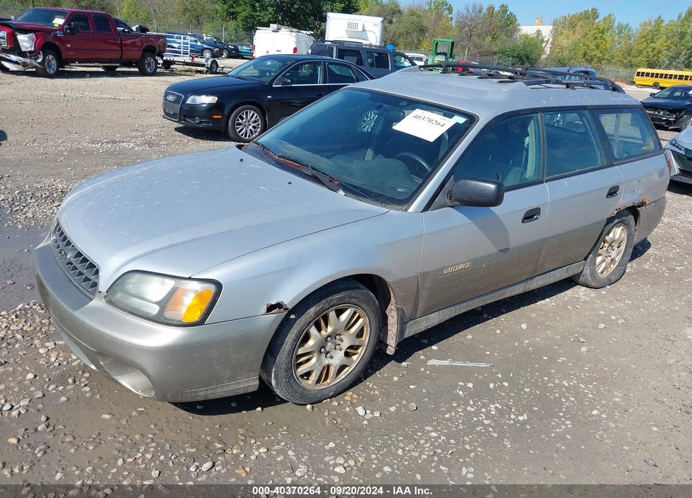 2003 SUBARU OUTBACK VIN: 4S3BH675537626080