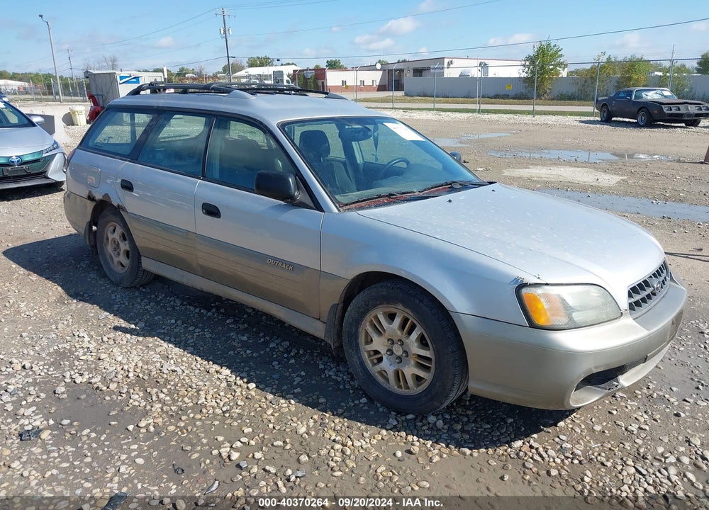 2003 SUBARU OUTBACK VIN: 4S3BH675537626080