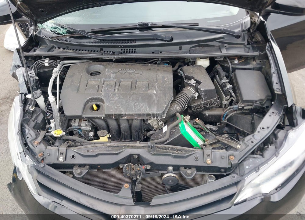 2014 TOYOTA COROLLA LE VIN: 2T1BURHE6EC017206