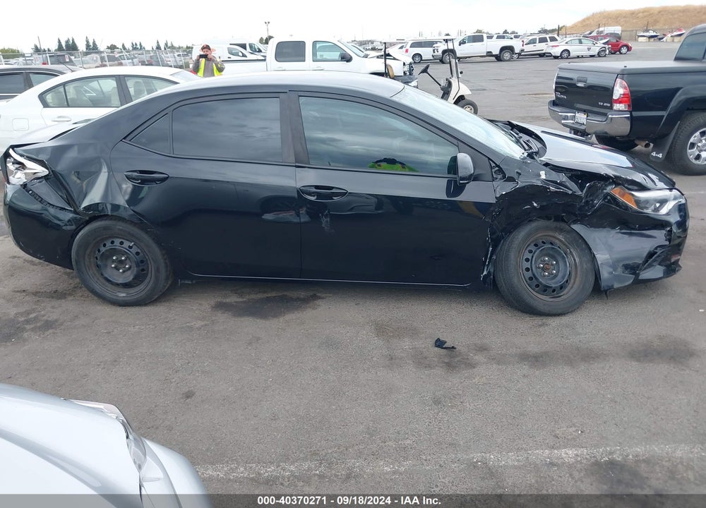 2014 TOYOTA COROLLA LE VIN: 2T1BURHE6EC017206