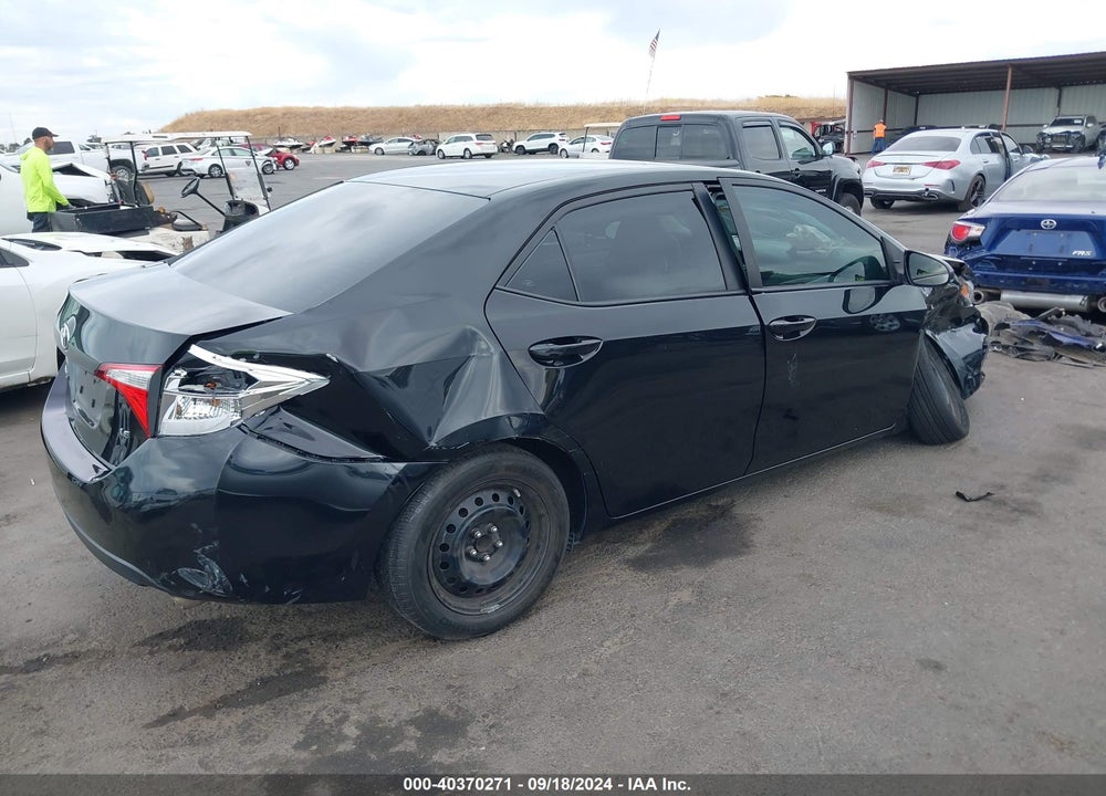 2014 TOYOTA COROLLA LE VIN: 2T1BURHE6EC017206
