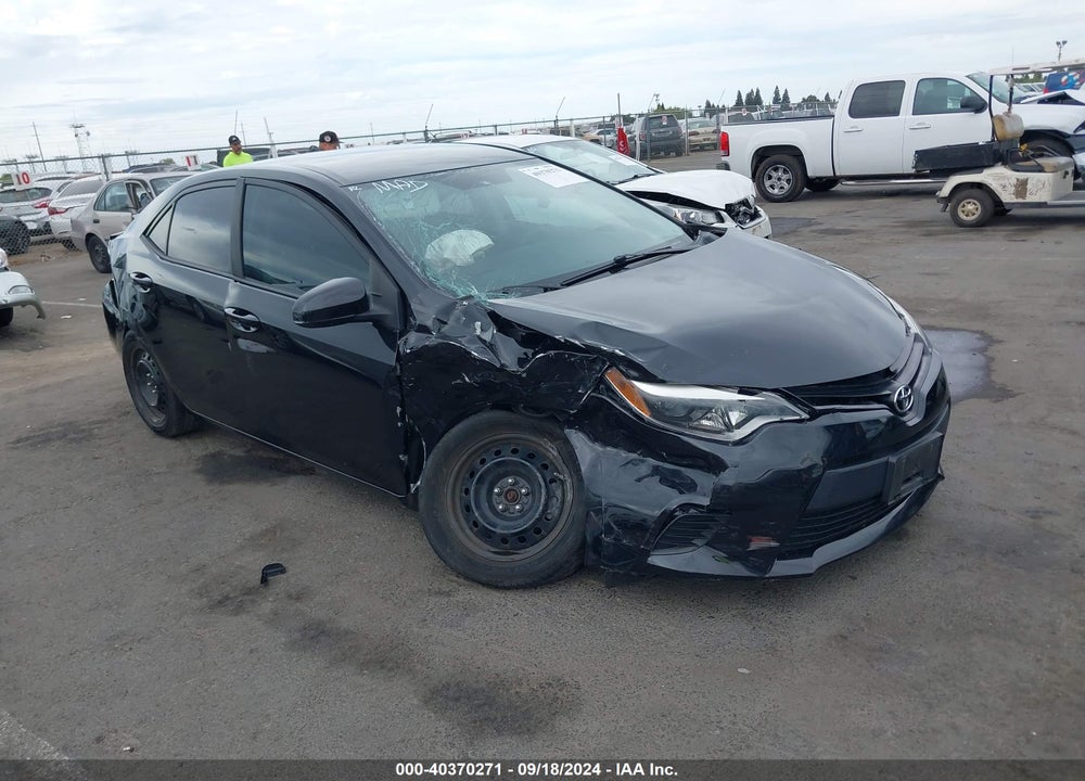 2014 TOYOTA COROLLA LE VIN: 2T1BURHE6EC017206