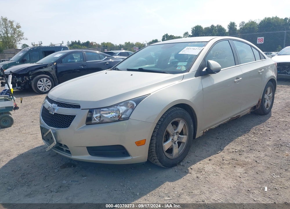 2014 CHEVROLET CRUZE 1LT AUTO VIN: 1G1PC5SB4E7292566