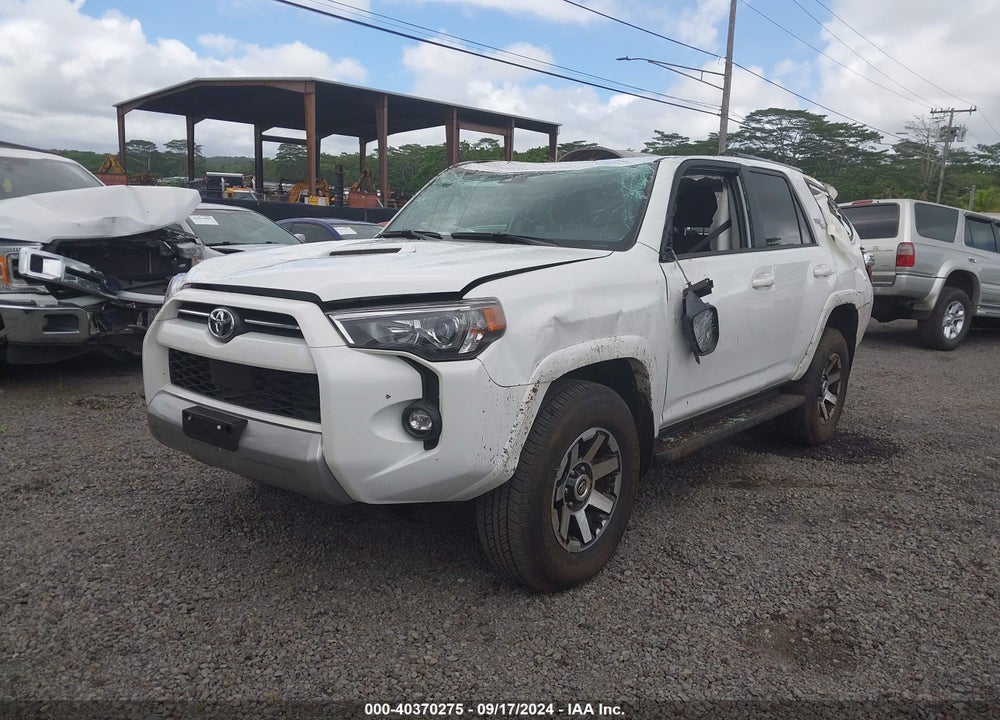 2024 TOYOTA 4RUNNER TRD OFF ROAD VIN: JTEPU5JR9R6257869