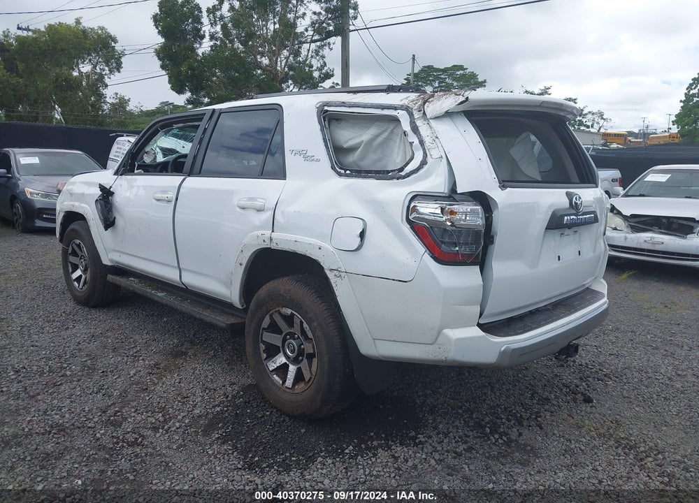 2024 TOYOTA 4RUNNER TRD OFF ROAD VIN: JTEPU5JR9R6257869