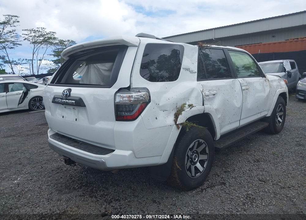 2024 TOYOTA 4RUNNER TRD OFF ROAD VIN: JTEPU5JR9R6257869