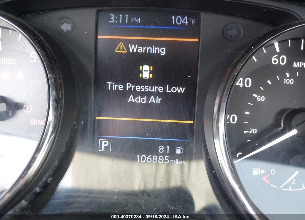 2019 NISSAN ROGUE SPORT SV VIN: JN1BJ1CP5KW234447
