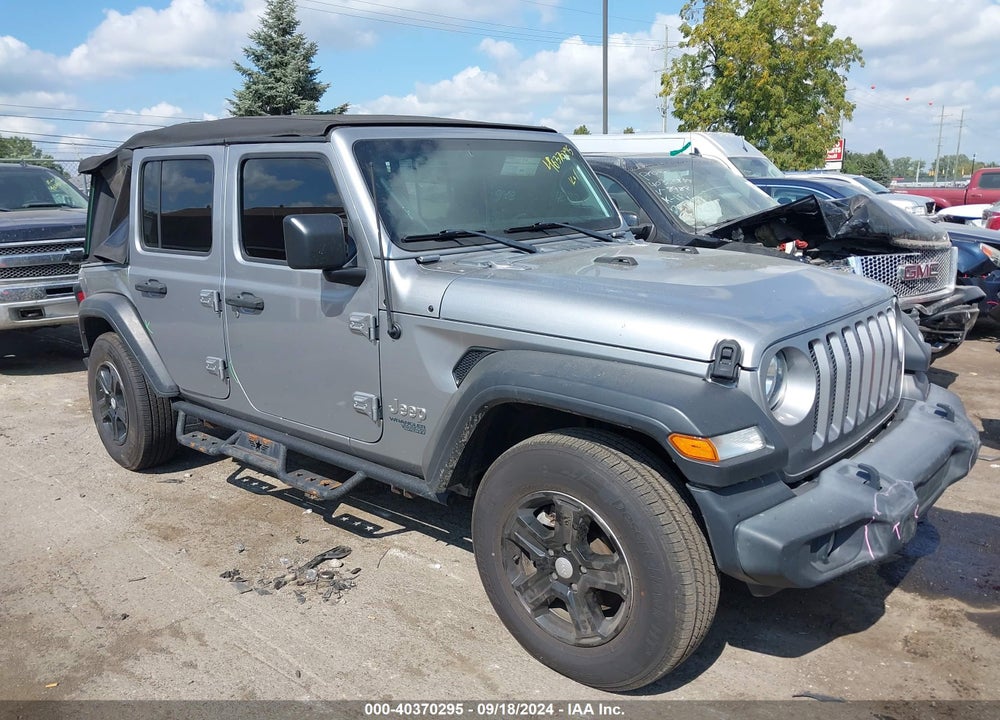 2019 JEEP WRANGLER UNLIMITED SPORT S 4X4 VIN: 1C4HJXDN6KW636386