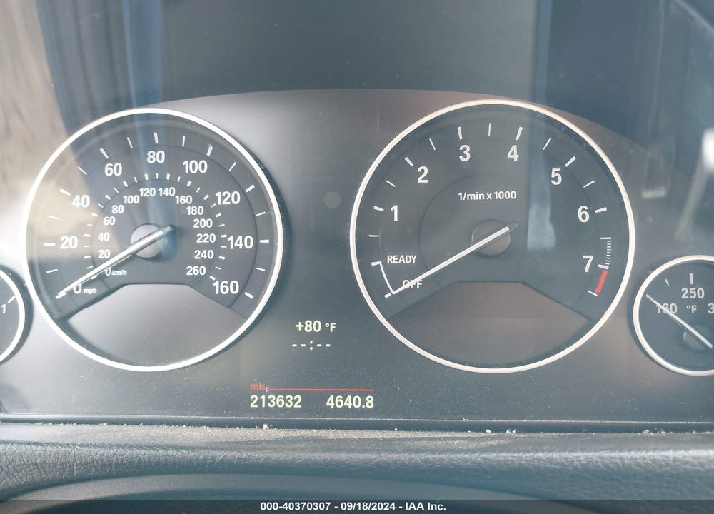 2013 BMW 328I XDRIVE VIN: WBA3B5G50DNS00615