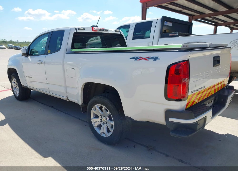 2021 CHEVROLET COLORADO 4WD LONG BOX LT VIN: 1GCHTCEA1M1226996