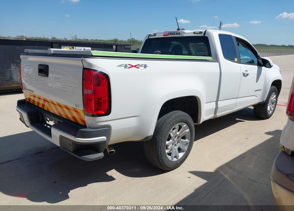 2021 CHEVROLET COLORADO 4WD LONG BOX LT VIN: 1GCHTCEA1M1226996