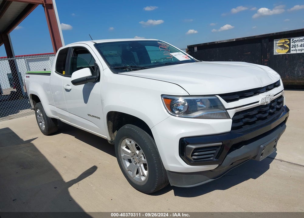 2021 CHEVROLET COLORADO 4WD LONG BOX LT VIN: 1GCHTCEA1M1226996