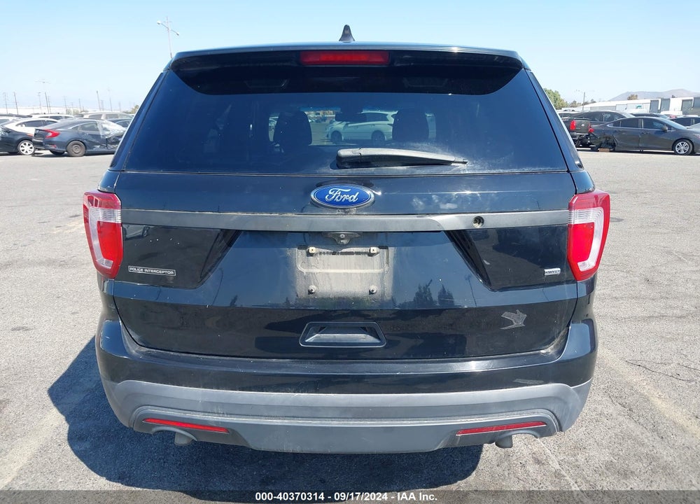 2017 FORD UTILITY POLICE INTERCEPTOR VIN: 1FM5K8AR0HGD06710