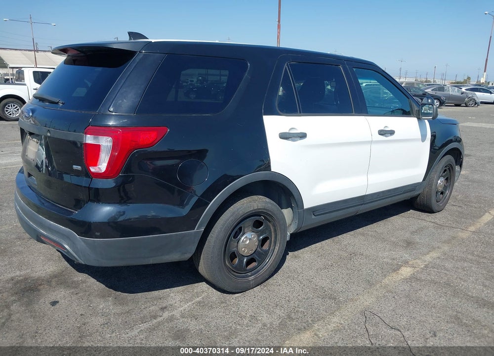 2017 FORD UTILITY POLICE INTERCEPTOR VIN: 1FM5K8AR0HGD06710