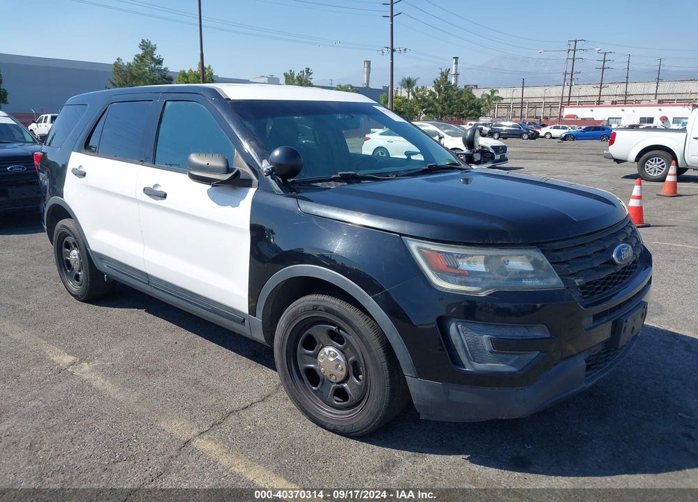 2017 FORD UTILITY POLICE INTERCEPTOR VIN: 1FM5K8AR0HGD06710