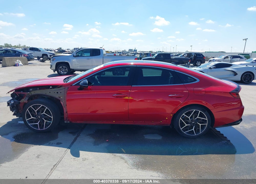 2021 HYUNDAI SONATA N LINE VIN: 5NPEK4JC2MH125817