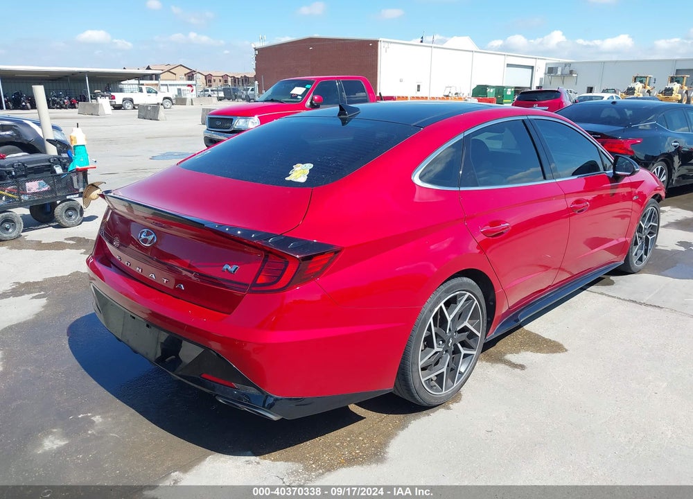 2021 HYUNDAI SONATA N LINE VIN: 5NPEK4JC2MH125817