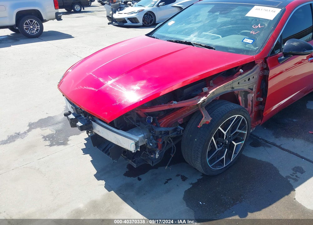 2021 HYUNDAI SONATA N LINE VIN: 5NPEK4JC2MH125817