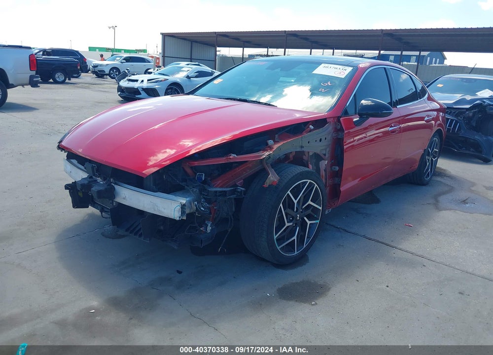 2021 HYUNDAI SONATA N LINE VIN: 5NPEK4JC2MH125817