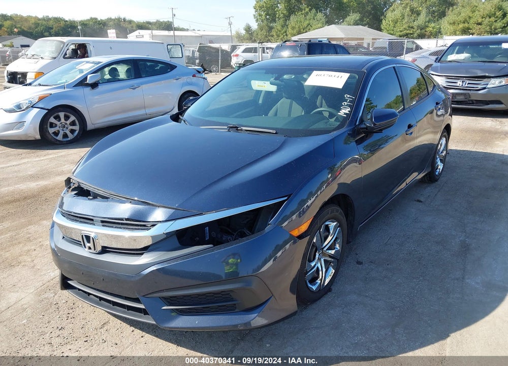 2018 HONDA CIVIC LX VIN: 19XFC2F53JE022647