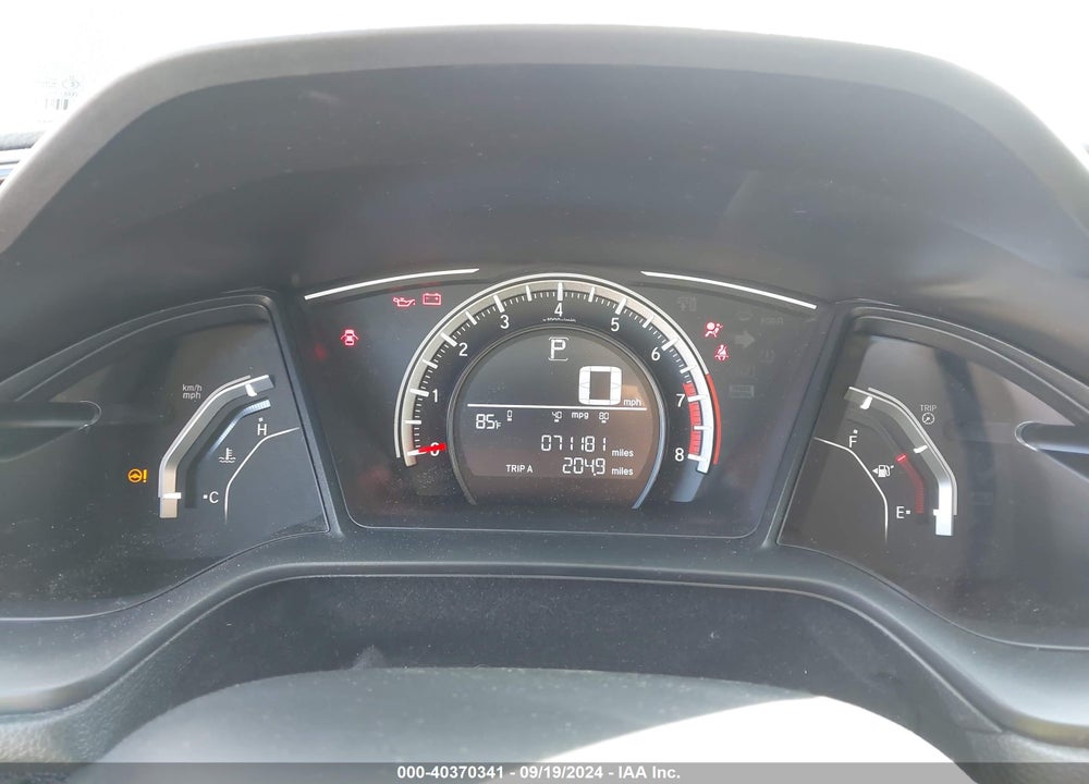 2018 HONDA CIVIC LX VIN: 19XFC2F53JE022647