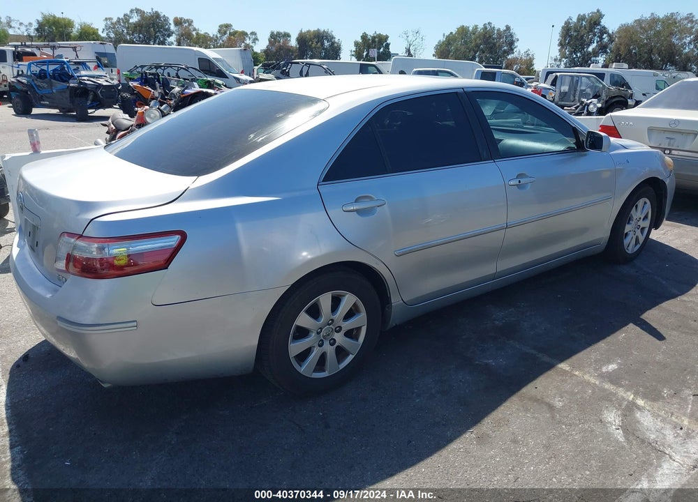 2007 TOYOTA CAMRY HYBRID VIN: JTNBB46K873032105