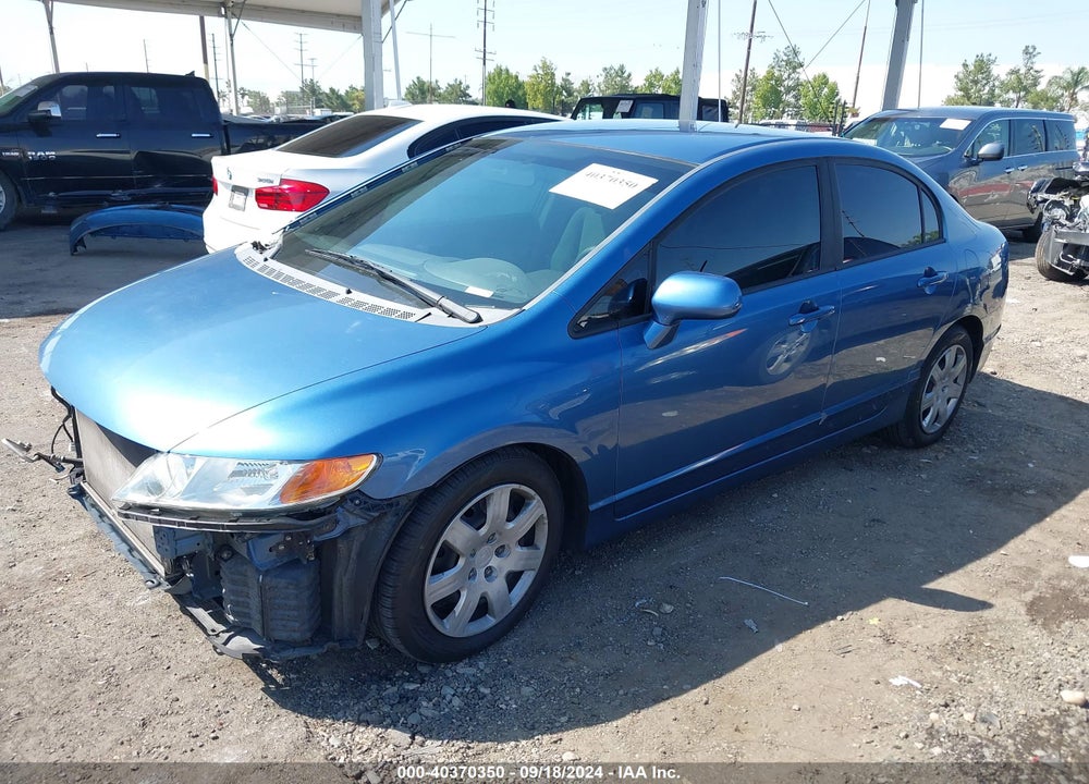 2008 HONDA CIVIC LX VIN: 1HGFA16578L079453