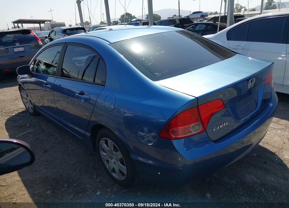2008 HONDA CIVIC LX VIN: 1HGFA16578L079453
