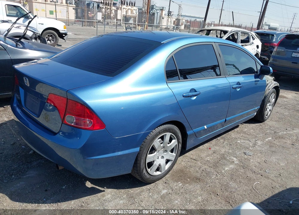 2008 HONDA CIVIC LX VIN: 1HGFA16578L079453