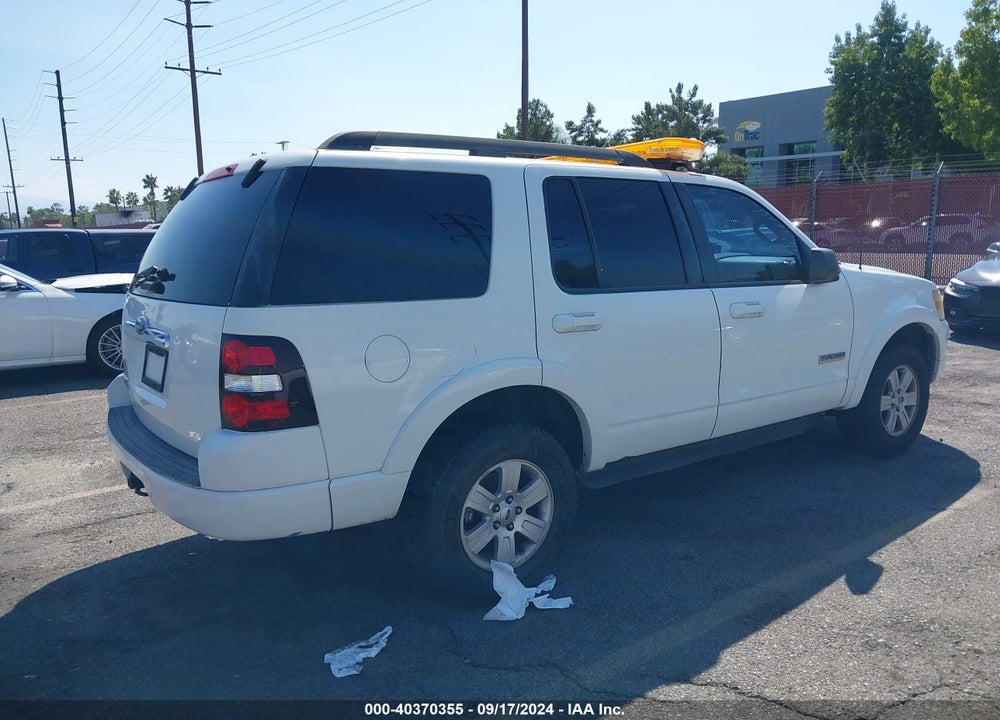 2008 FORD EXPLORER XLT VIN: 1FMEU63E28UA39239