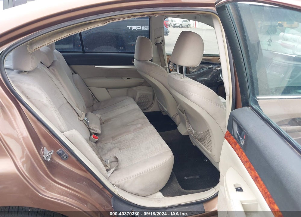 2013 SUBARU LEGACY VIN: 4S3BMBC65D3032889