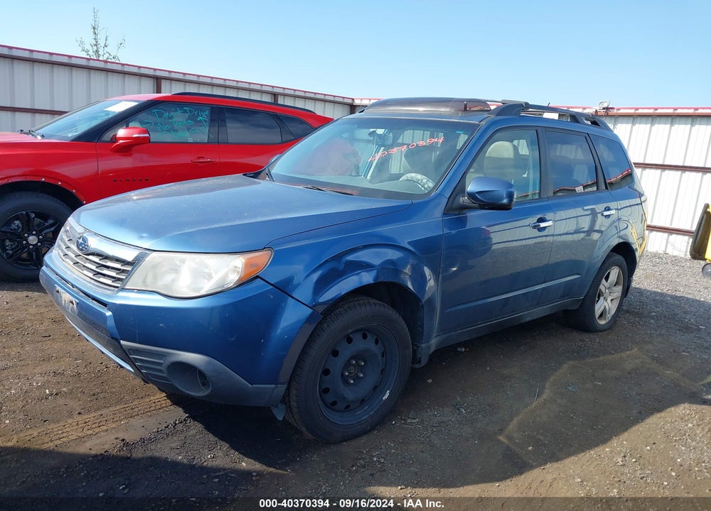 2009 SUBARU FORESTER 2.5X VIN: JF2SH63639H762856