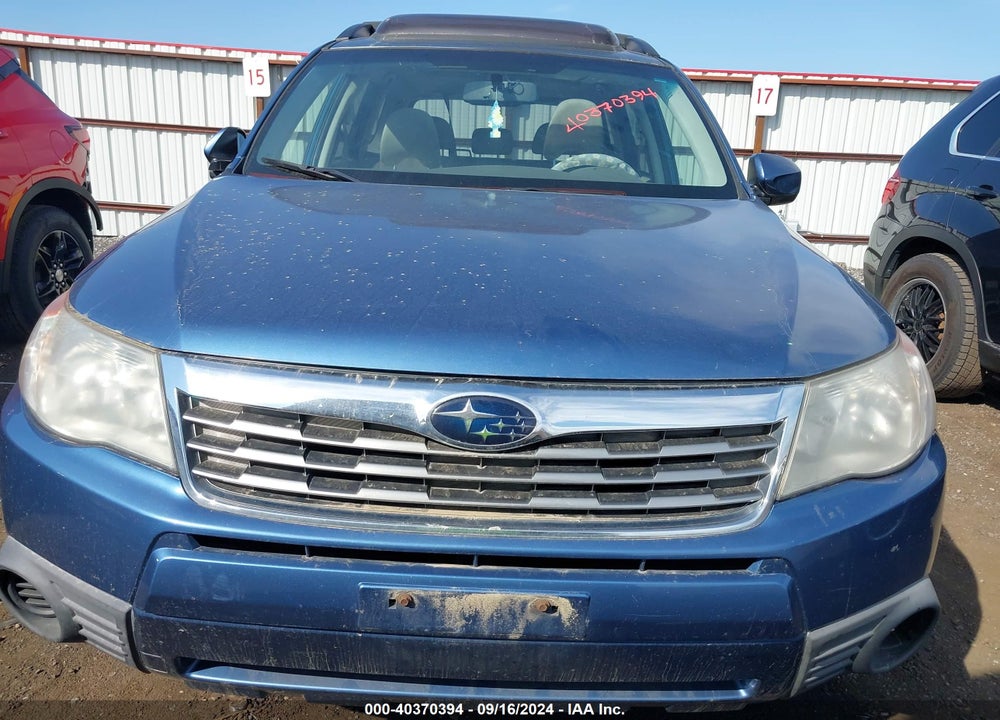 2009 SUBARU FORESTER 2.5X VIN: JF2SH63639H762856